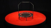 Urban Rebounder Trampoline with Workout DVD & Stabilizing Bar