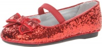 Nina Banji-T Ballet Flat (Toddler/Little Kid),Red Glitter,10 M US Toddler