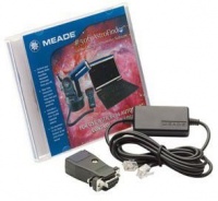 Meade 04513 No.506 Cable Connector Kit with Software for No.497 AutoStar Equipped Models (Black)