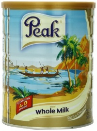 Peak Dry Whole Milk Powder, 900-Grams