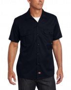 Dickies Men's Slim Fit Short Sleeve Work Shirt