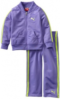 Puma - Kids Girls 2-6x Pant Jacket And Tricot Track Set, Purple Opu, 6