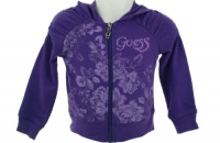 Guess Graphic Long Sleeve Jacket Purple/Violet Medium 5/6