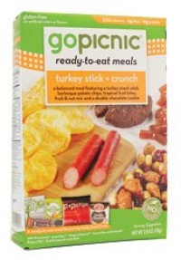 Go Picnic Ready to Eat Meal Gluten Free Turkey Stick & Crunch -- 2.8 oz