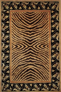 Momeni Rugs New Wave Collection NEWWANW-09BRN5380 Brown 5'3 x 8' Rectangle