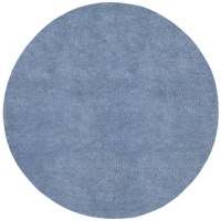 Area Rug 10x10 Round Shag Sky Blue Color - Surya Aros Rug from RugPal