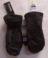 N'ice Caps Boys Easy on Ski Mitten with Velcro Closure