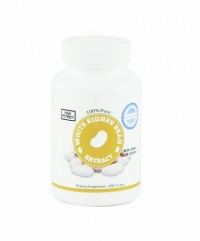 BodySuperior White Kidney Bean Extract, 500mg, 100 veggie capsules (Carbohydrate Blocker and Enzyme Inhibitor)