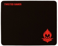 Twisted Gamer - Insidious MMO / FPS Gaming Mouse Pad, Soft Cloth with Rubber Grip.