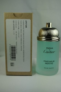 Pasha de Cartier Fraicheur Menthe by Cartier for Men 3.3 oz Eau de Toilette Spray (Tester no Cap)