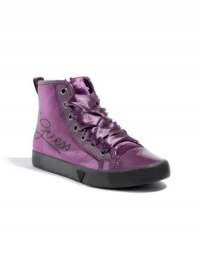 GUESS Kids Girls Little Girl Lavish High-Zip Sneakers - P, PURPLE (1)