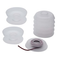 No Tangle Flexible Plastic Thread Bobbins For Kumihimo Or Macrame 1 7/8 Inch (8 Pack)