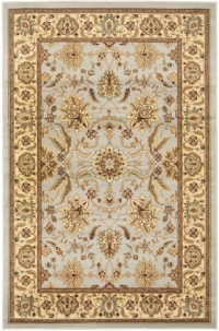 Safavieh LNH216G Lyndhurst Collection Area Rug, 6-Feet by 9-Feet, Grey and Beige