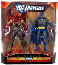 DC Universe Collector Classics Exclusive Knightfall - Azrael Batman & Batman 2 Pack