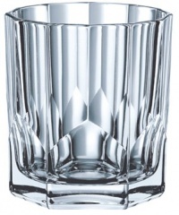 Nachtmann Aspen Crystal Double Old Fashioned/Whiskey Tumblers, Set of 6