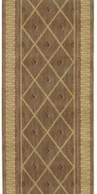 Nourison Ashton House Diamond Area Rug - Cocoa Size - 5.6 x 7.5 ft.