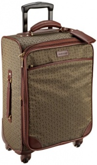 Hartmann Luggage Wings 20 Inch Expandable Mobile Traveler Spinner Bag, Cognac, One Size