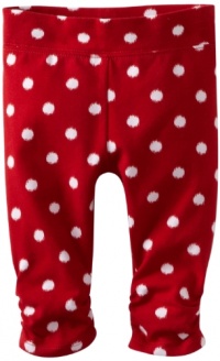 Hartstrings Baby-Girls Infant Capri Legging, Polka Dot Print, 24 Months