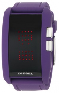 Diesel Men's DZ7167 Purple Color Domination LED Digital Black Dial Watch