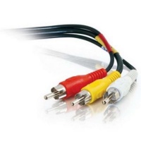 C2G / Cables to Go 40449 Value Series RCA Type Audio Video Cable (12 Feet, Black)