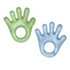 green sprouts 2 Count Cool Hand Teether, Green, Blue, 3 Months