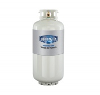 Worthington 302018 40-Pound Steel Propane Cylinder With Type 1 With Overflow Prevention Device Valve