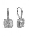 Effy Jewlery 14K White Gold Diamond Earrings, 1.02 TCW