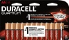 Duracell Quantum QU1500B12Z11 Alkaline-Manganese Dioxide AA Battery, 1.5V, -4 to 130 Degrees F (Pack of 12)