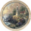 Thirstystone Natural Sandstone Thomas Kinkade The Light Of Peace Coaster Set