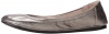 Vince Camuto Women's Ellen Synthetic Ballet Flat,Steel,7.5 M US