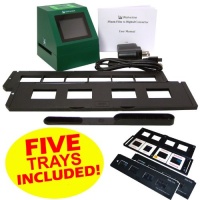 Wolverine F2D14 14 MP 35mm Slides and Negatives to Digital Image Converter (Includes 5 Total Trays: 4 Silde Trays & 1 Negative Film Tray) 110V-220V