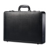 Samsonite - Leather Attache, 17-7/8x4-1/4x13, Black, Sold as 1 Each, SML 431151041