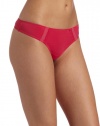 Barely There Women's Go Girlie Ultra Light Microfiber Thong Panty