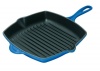 Le Creuset Enameled Cast-Iron 10-1/4-Inch Square Skillet Grill, Marseille