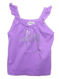 DKNY Kids Shirt, Toddler Girls Amthyst Sleeveles Tank Top- 2T