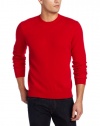 Williams Cashmere Men's 100% Cashmere  Long-Sleeve Crew-Neck Sweater