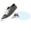 Converse Jack Purcel Raceround Leather Shoes in Black, Size: 6.5 D(M) US Mens / 8 B(M) US Womens , Color: Black/White