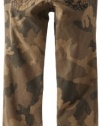 True Religion Boys 8-20 Jack Canvas Camo Pant, Navarte, 10