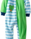 ABSORBA Baby-Boys Infant Frog Blanket Sleeper, Green, 24 Months