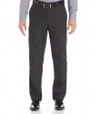 Kenneth Cole Reaction Men's Houndstooth Modern Fit Flat Front Pant