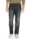 Kenneth Cole Men's Low Rise Slim Fit Jean in Dark Indigo