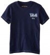 True Religion Boys 2-7 TR Muscle Car Short Sleeve Tee, Dark Navy, X-Small/2/3