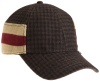 Block Headwear Men's Plaid Baseball Cap, Brown, One Size