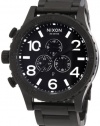 Nixon Men's A083-001 Stainless-Steel Analog Black Dial Watch