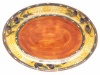 Certified International French Olives Oval Platter, 17-3/4-Inch by 13-Inch