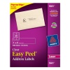 Avery Easy Peel Clear Address Labels for Laser Printers, 1 x 4 Inch, Box of 1000 (05661)