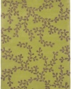 Area Rug 3x5 Rectangle Transitional Lime Color - Surya Artist Studio Rug from RugPal