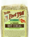 Bob's Red Mill Organic 6 Grain Hot Cereal, 24-Ounce (Pack of 4)