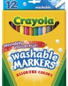 Crayola 12ct Fine Washable Markers