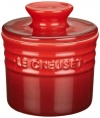 Le Creuset Stoneware Butter Crock, Cherry